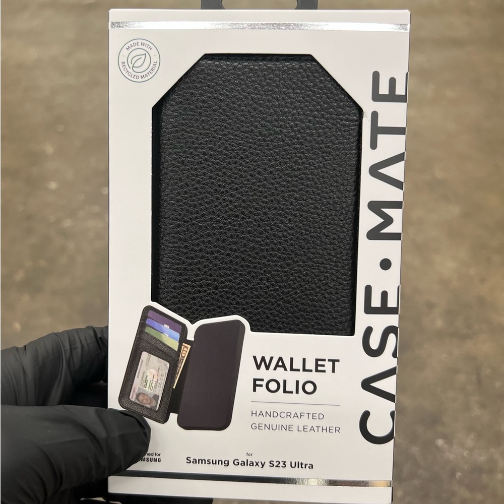 Samsung Galaxy s23 ultra premium leather wallet case